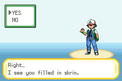 Начало gba игры про Эша