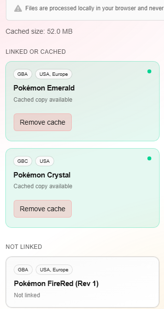 Готовые ромы в Hackdex